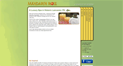 Desktop Screenshot of mandarinrosespa.com